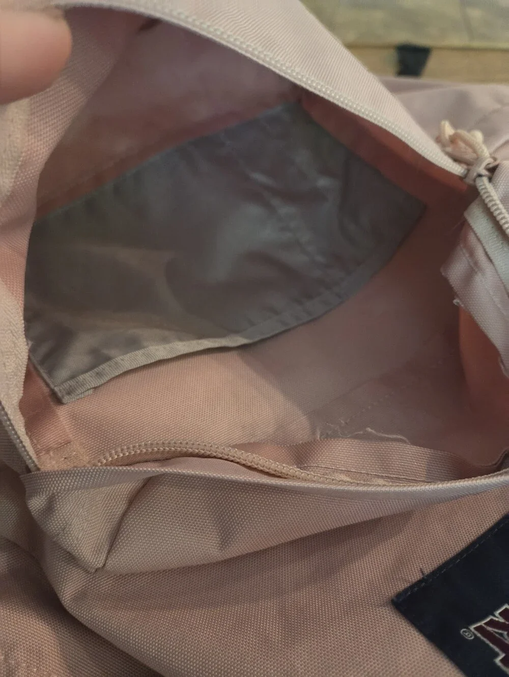Jansport Superbreak Backpack Lightweight School Travel Pale Pink